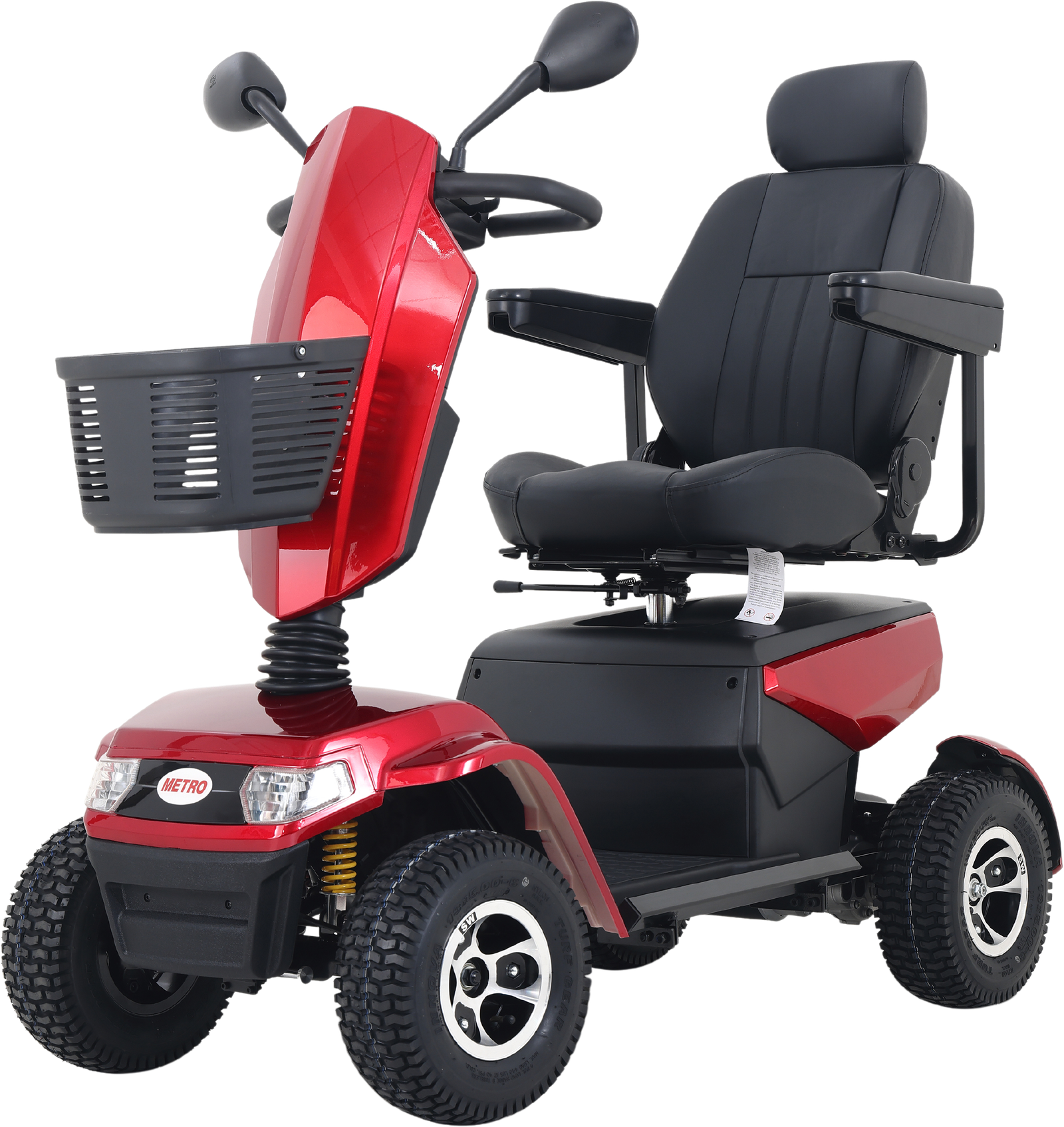 Metro Mobility S800 Heavy Duty 4 Wheel Mobility Scooter Electric 24V 75Ah 800W 9.32 MPH 25 Mile Range New - Image 2