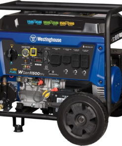 Westinghouse WGen11500TFc Tri-Fuel Generator 11500W/14500W CO Sensor 50 Amp Remote Start New