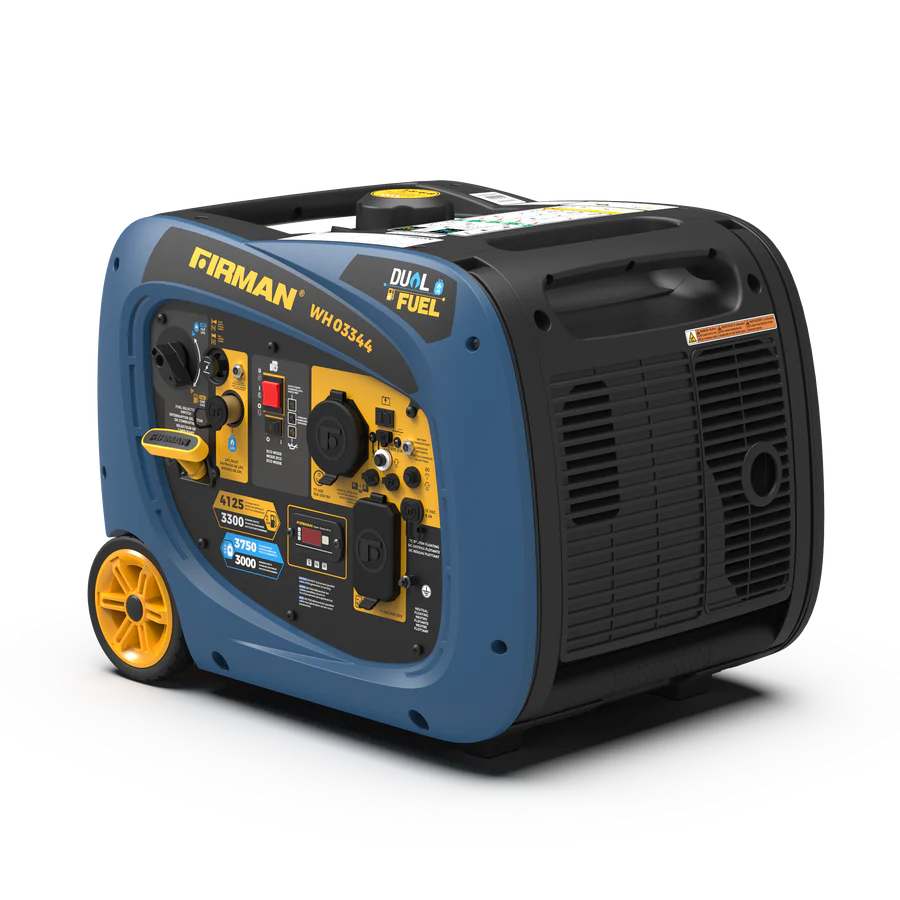 Firman WH03344 Dual Fuel Inverter Generator 3300W/4125W 30 Amp Electric Start New - Image 2