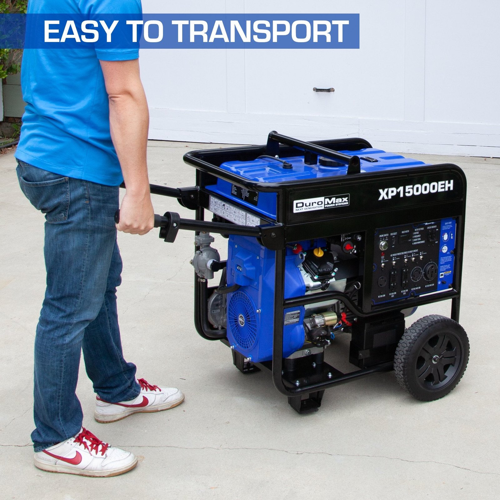 DuroMax XP15000EH 12500W/15000W Dual Fuel Electric Start Generator New - Image 12