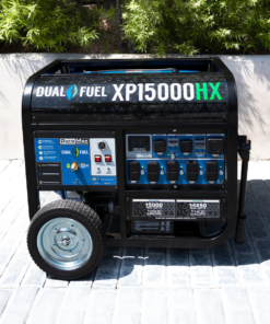 Alternative view of DuroMax XP15000HX 12000W/15000W Dual Fuel Gas Propane Generator with Remote Start and CO Alert New