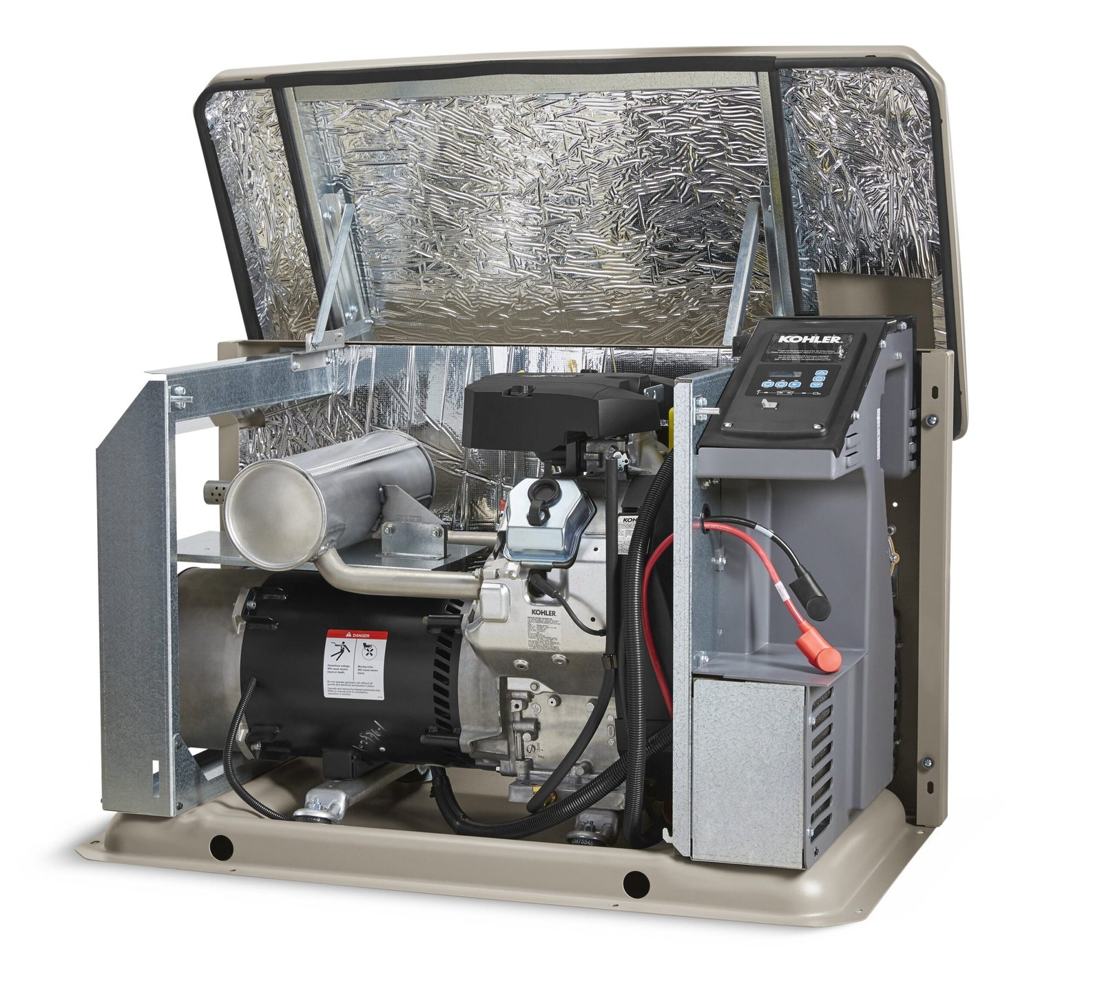 Kohler 20RCAL-200SELS 20KW Standby Generator Air Cooled with 200 Amp Automatic Transfer Switch and App Connect New - Image 6