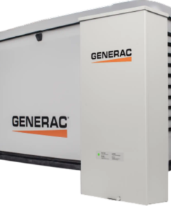 Generac 7324 18kW Standby Generator Propane Natural Gas 1 Phase 240V w/ 200A Automatic Transfer Switch Cellular New