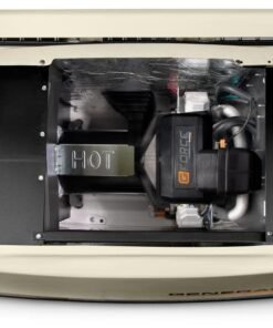 Alternative view of Generac 7224 14kW WiFi Guardian LP/NG  Standby Generator w/ 100 Amp 16 Circuit Smart Transfer Switch New