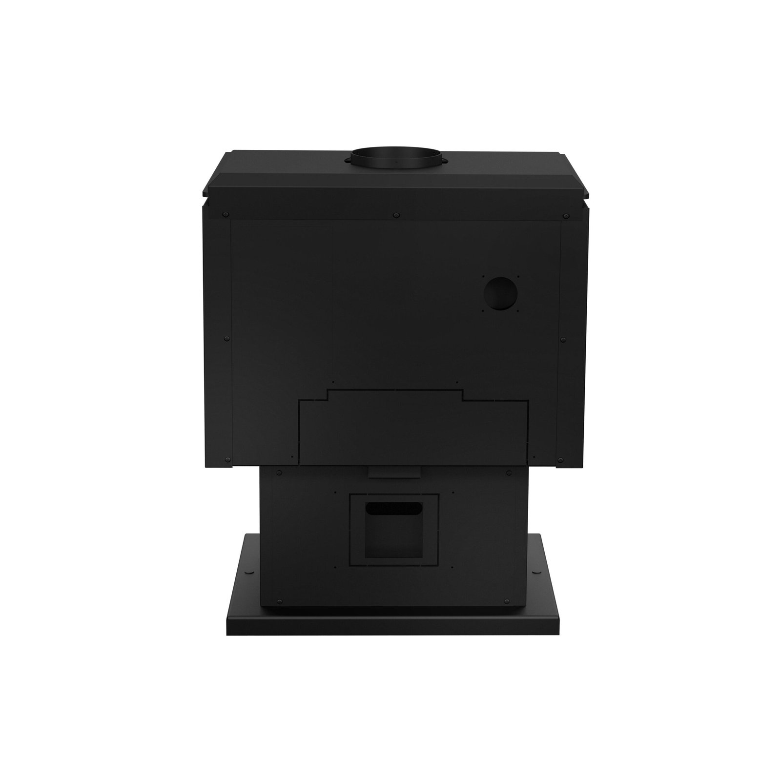 Drolet Escape 1800 EPA Certified 2,100 Sq. Ft. Wood Stove On Pedestal With Black Door New - Image 4