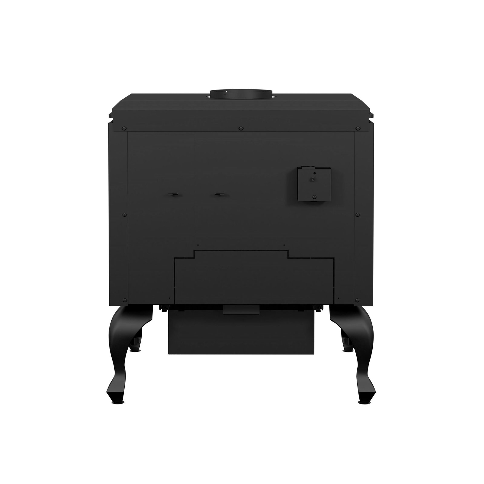Drolet Escape 1800 EPA Certified 2,100 Sq. Ft. Wood Stove On Legs With Black Door New - Image 4