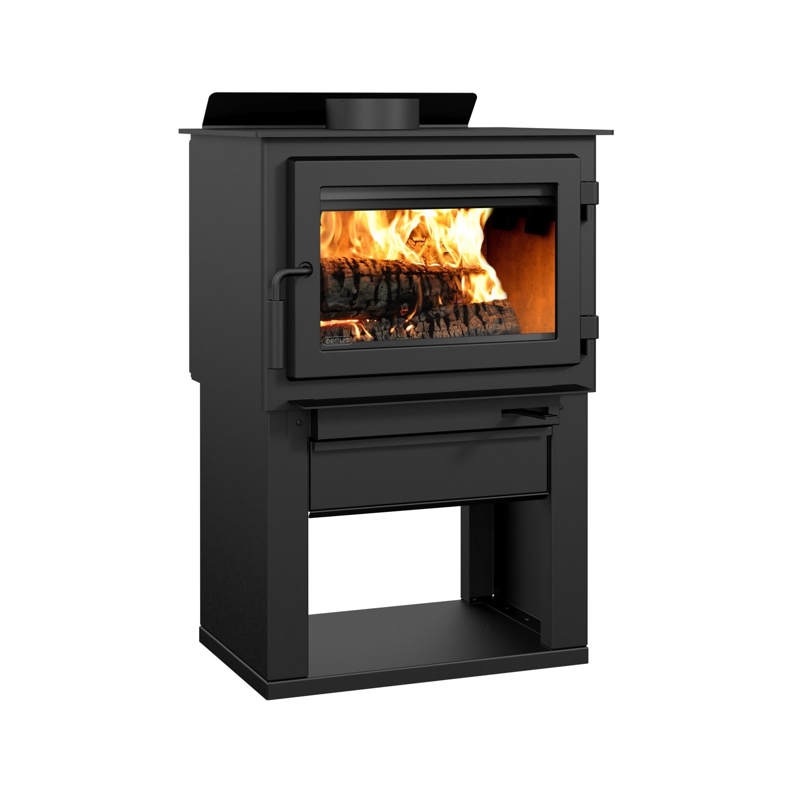 Drolet Deco II EPA Certified 1,800 Sq. Ft. Wood Stove New - Image 3