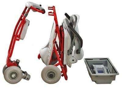 Tzora Classic Portable Lightweight Folding Mobility Scooter Red New - Image 2