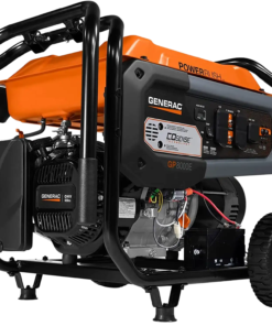 Generac GP8000E 8000W/10000W Electric Start PowerRush Gas Generator w/ 20 foot cord New