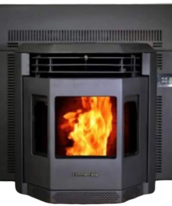 ComfortBilt HP22I 2,800 sq. ft. Pellet Stove Fireplace Insert 47 lb Hopper Capacity Black New