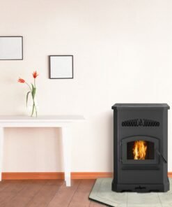 Alternative view of PelPro PP130-B Pellet Stove 130 Lbs. Hopper 49,200 BTU 265 CFM 2500 Sq. Ft. New
