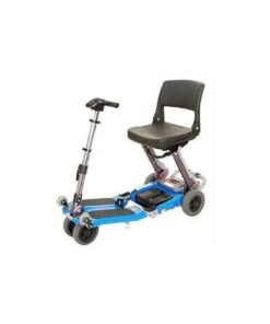 Freerider Luggie Standard Folding Travel Scooter Blue Open Box