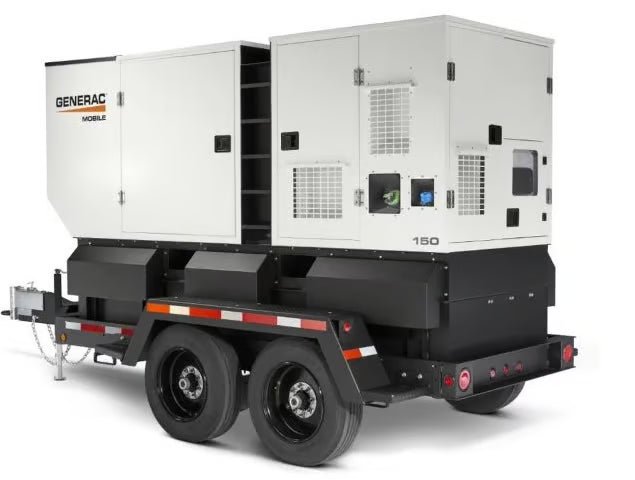 Generac Magnum Mobile Generator 150kVA 120kW Diesel John Deere Engine Towable MDG150DF4 New - Image 3
