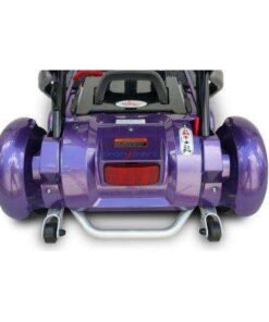 Alternative view of EV Rider Transport Plus Folding Scooter Plum Open Box