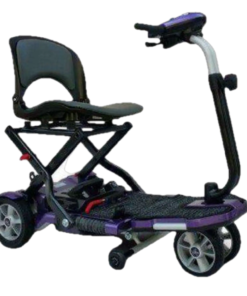 EV Rider Transport Plus Folding Scooter Plum Open Box