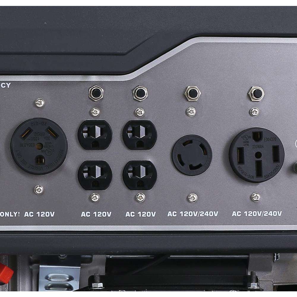 Pulsar PG10000 10000W/8000W Gas Electric Start Portable Generator New - Image 4