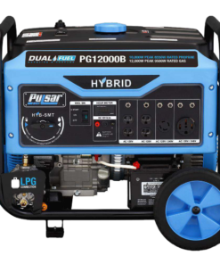 Alternative view of Pulsar Products PG12000B 12000W/9500W Dual Fuel Electric Start Portable Generator New