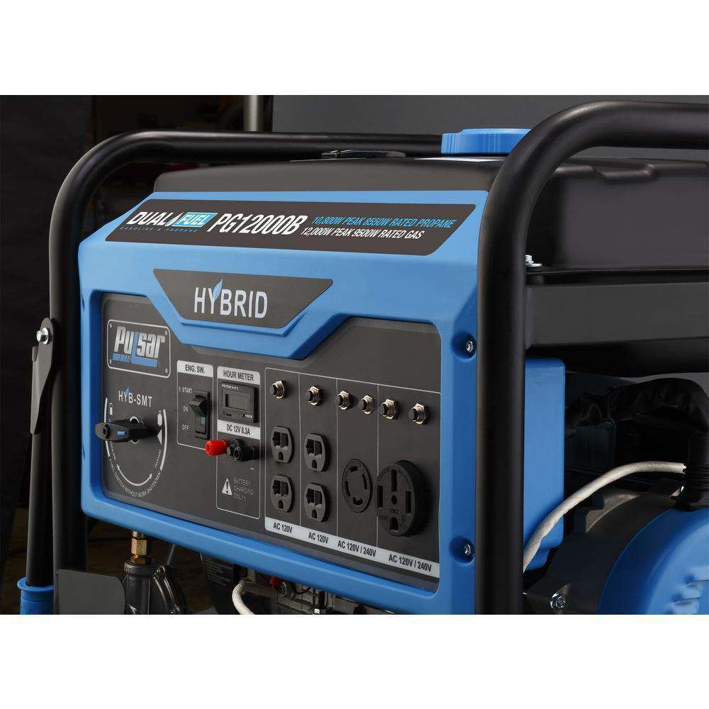 Pulsar Products PG12000B 12000W/9500W Dual Fuel Electric Start Portable Generator New - Image 5