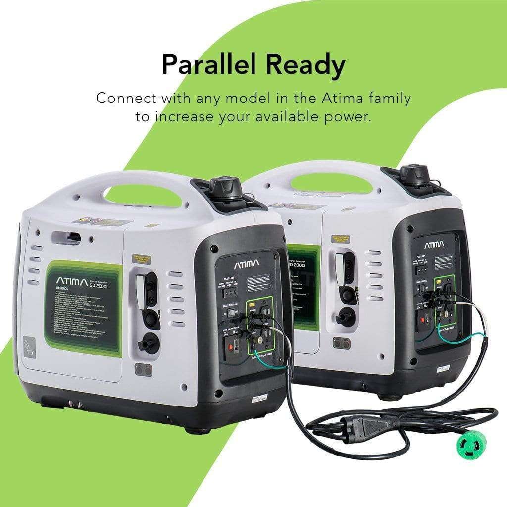 Atima SD2000i 1600W/2000W Engine Portable Gas Inverter Generator New - Image 3