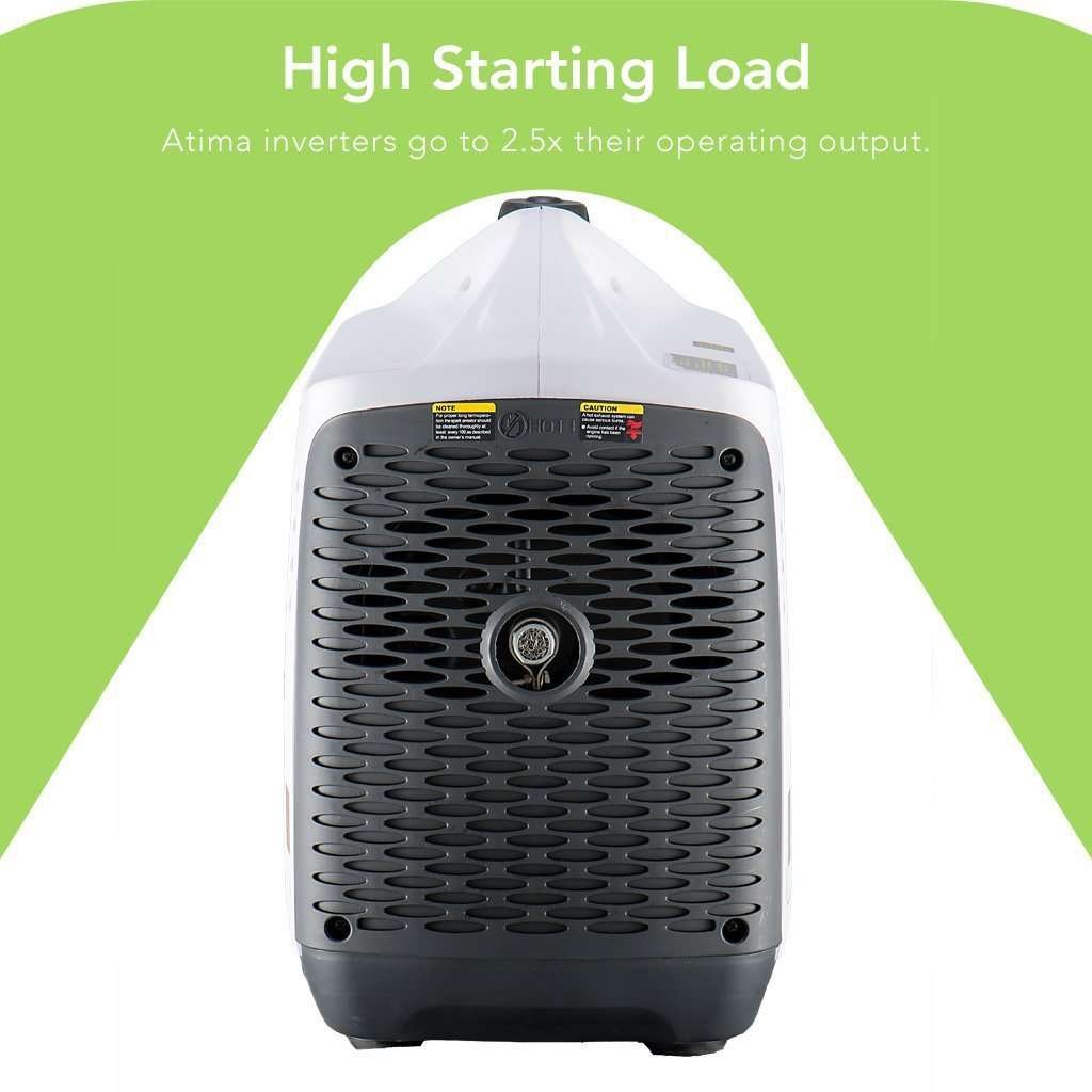 Atima SD2000i 1600W/2000W Engine Portable Gas Inverter Generator New - Image 5