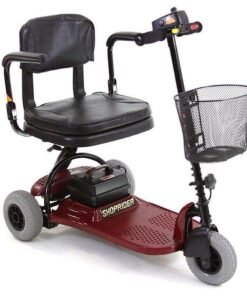 Alternative view of Shoprider ECHO 3-Wheel Mobility Scooter Red New