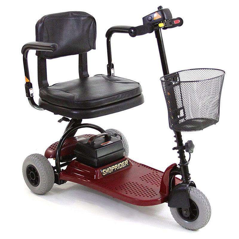 Shoprider ECHO 3-Wheel Mobility Scooter Red New - Image 2
