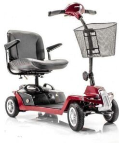 Alternative view of Shoprider 7A Escape 4-Wheel Portable Mobility Scooter New Red