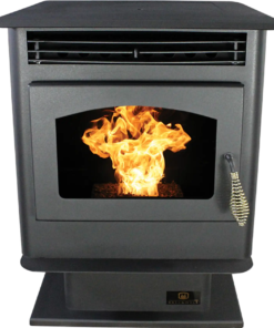 Breckwell SP22 Maverick Pellet Stove with Pedestal 1500 Sq. Ft 40,000 BTUs New