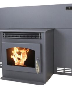 Alternative view of Breckwell SP22i Maverick Pellet Fireplace Insert w/ Large Surround 1500 Sq. Ft 40,000 BTUs New