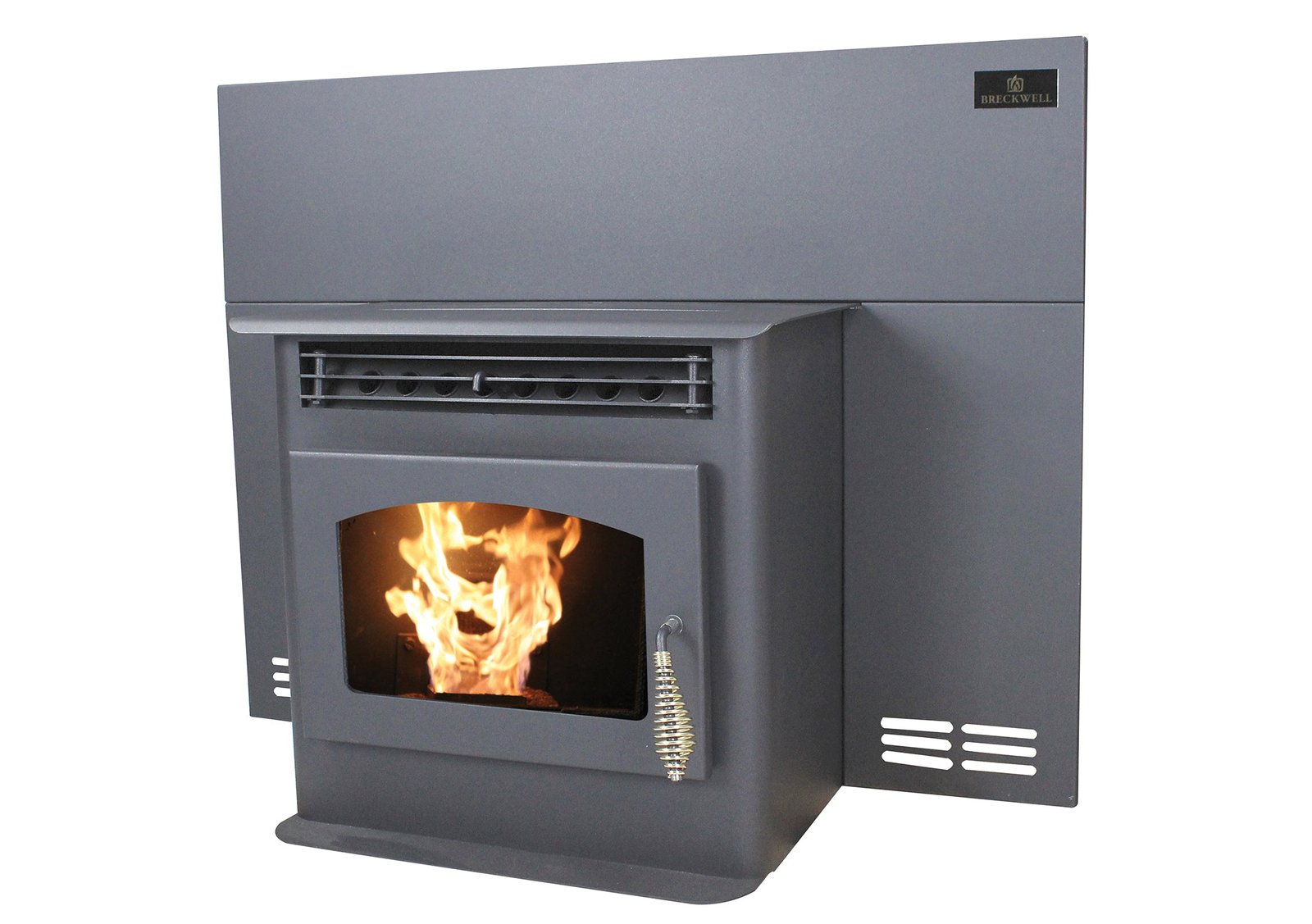 Breckwell SP22i Maverick Pellet Fireplace Insert w/ Large Surround 1500 Sq. Ft 40,000 BTUs New - Image 2