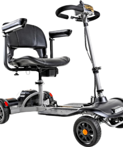 Super Handy GUT204 Passport Flex Mobility Scooter 4-Wheel Foldable 3.7 MPH 6 Mile Range 48V New