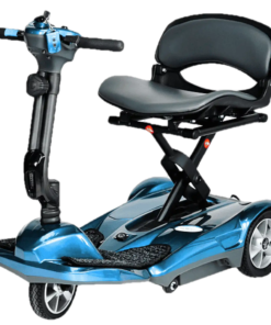 EV Rider Transport AF Automatic Folding Scooter Blue Open Box (Free upgrade to new unit)