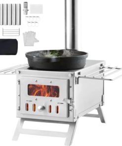Vevor Wood Stove Portable Camping Tent Stove New