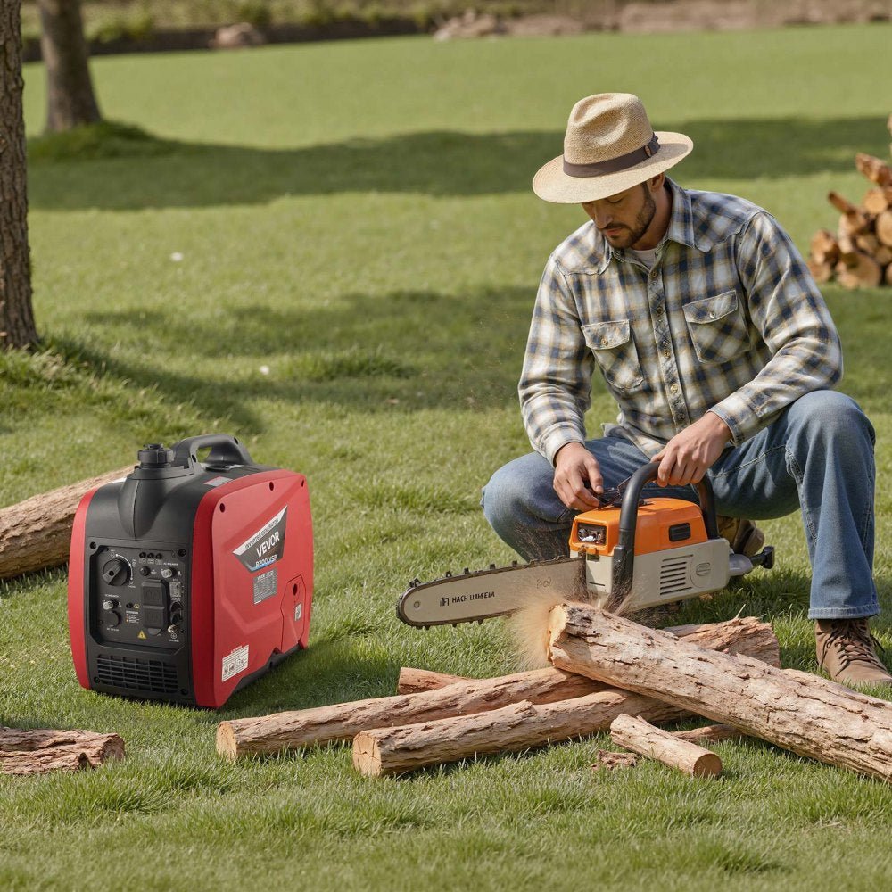 Vevor Inverter Generator Quiet 2900W Peak Watt Portable Gas Powered New - Image 8