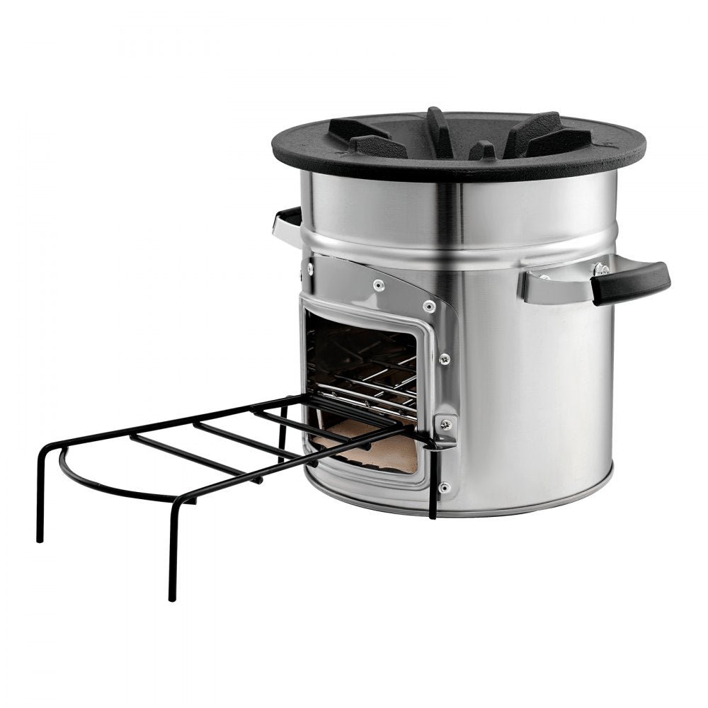 Vevor Rocket Stove Portable Wood Burning Camping Stove with Carrying Bag New - Image 9