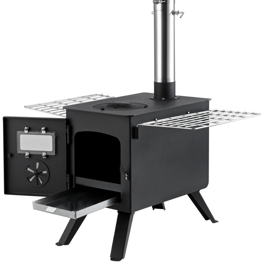 Vevor Wood Stove Portable Camping Tent Stove with 86" Chimney New - Image 10