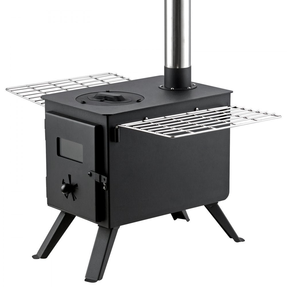 Vevor Wood Stove Portable Camping Tent Stove with 86" Chimney New - Image 12