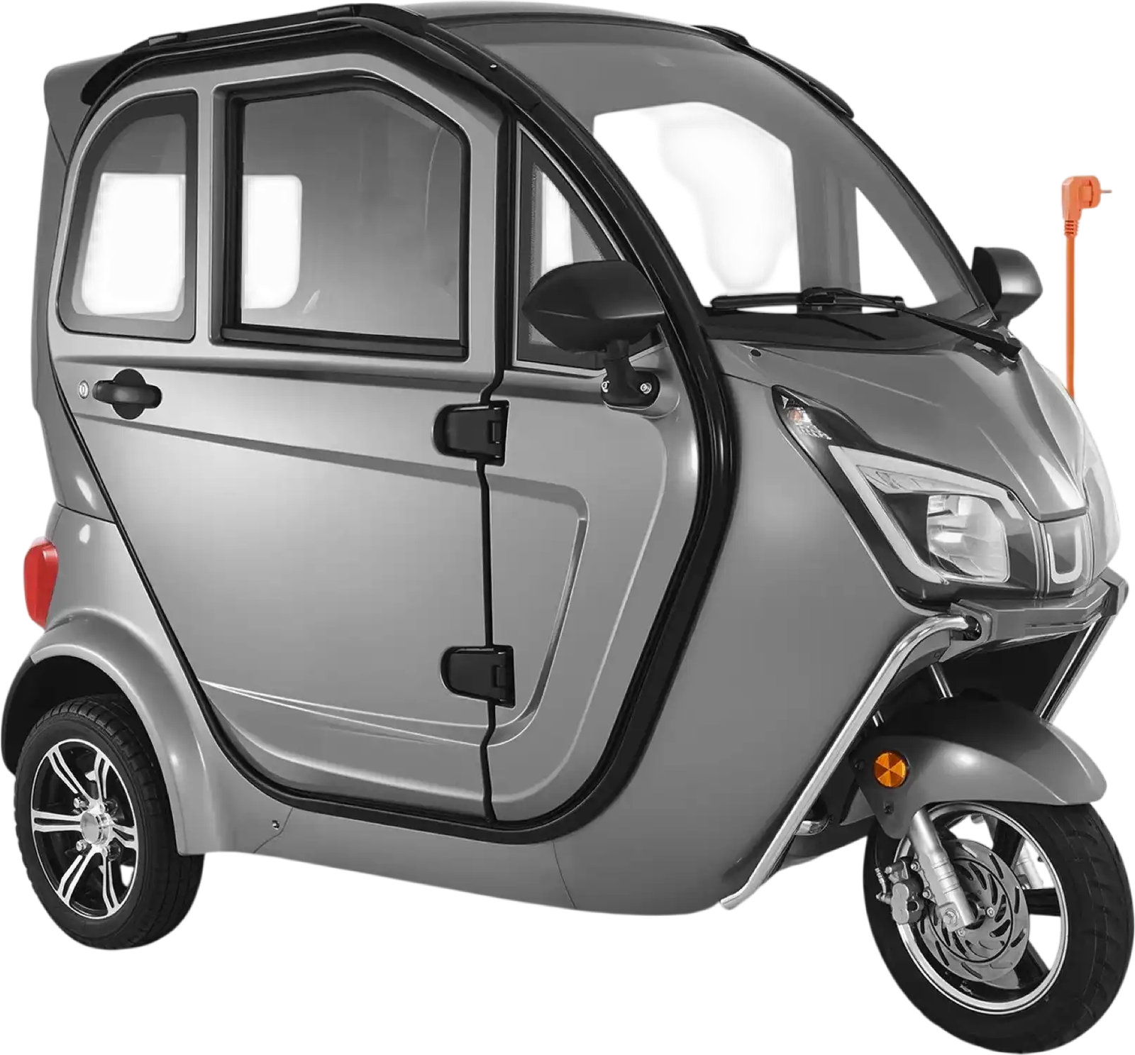 Vevor Enclosed Mobility Scooter 3-Wheel 15 MPH 37 Mile Range 1500W New