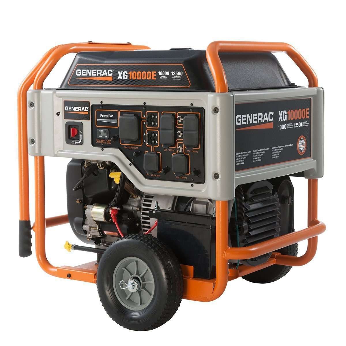 Generac XG10000E 10000W/12500W Generator Electric Start Manufacturer RFB - Image 2