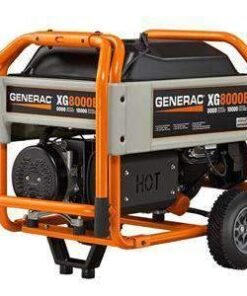 Alternative view of Generac XG8000E 8000W/10000W Generator Electric Start New