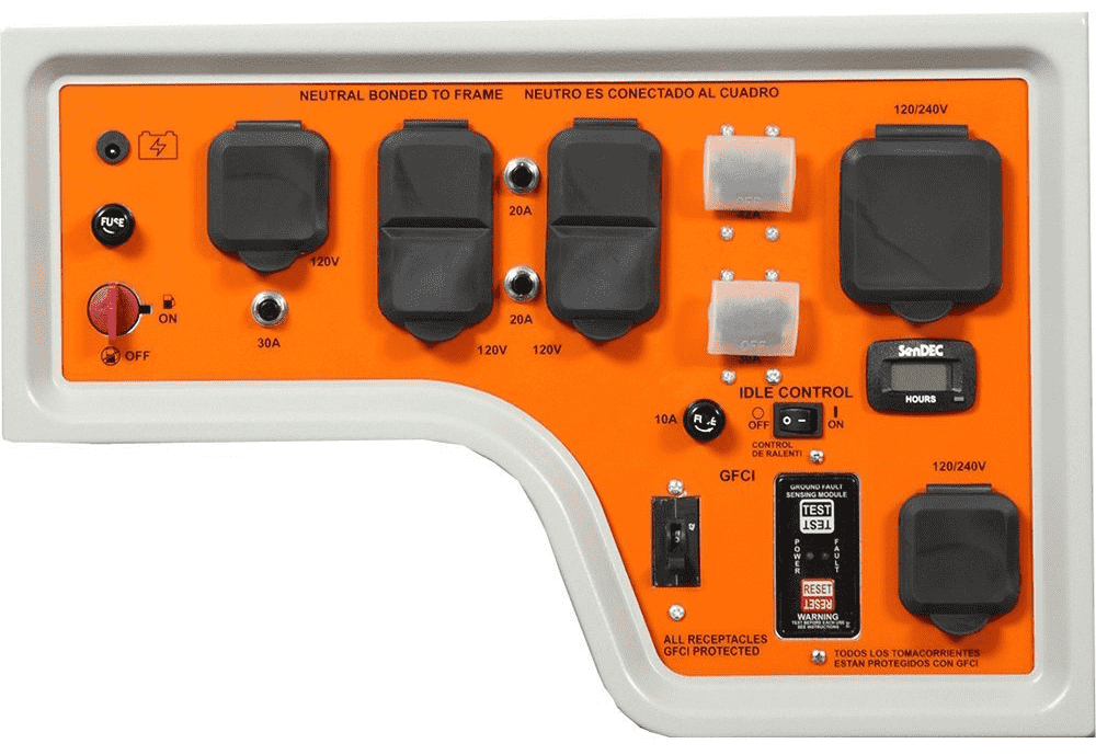 Generac XP10000E 10000W/12000W Generator Electric Start New - Image 3